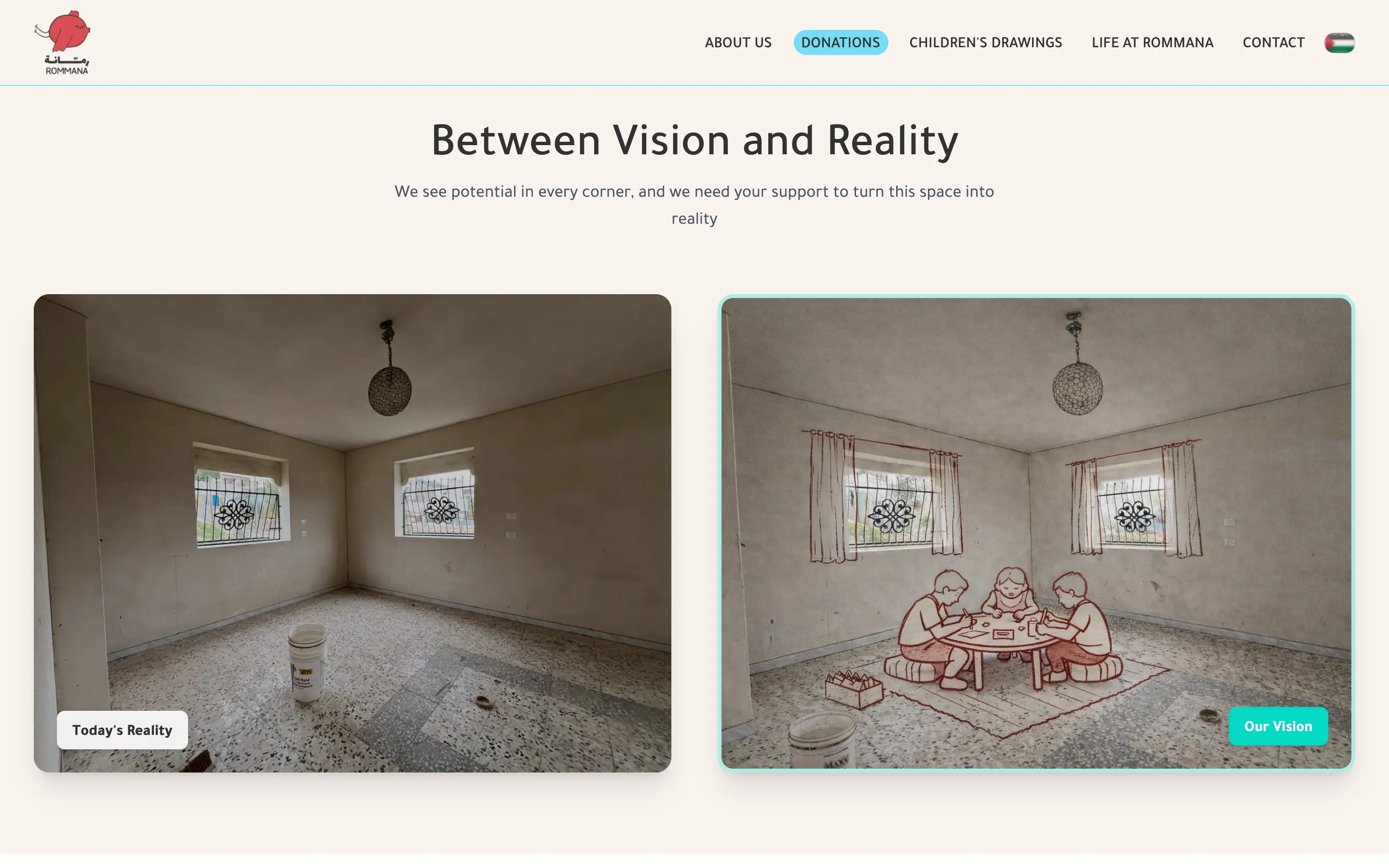 Rommana — Bilingual Website & Children's Art Gallery screenshot 1